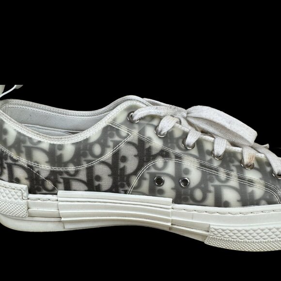 Authentic DIOR Grey/White Men's Sneaker - Size 12 - Picture 9 of 11